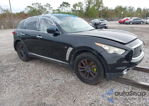 2017 Infiniti Qx70 from USA, damaged, VIN JN8CS1MU2HM142840